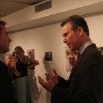 Attorney General Eric Scheiderman at Nancy Konipol, NYNonprofit photo show